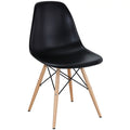 Black Modern Contemporary Dining Side Chair C8094