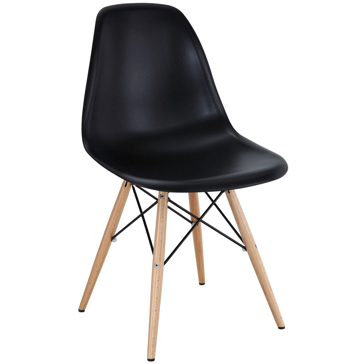 Black Modern Contemporary Dining Side Chair C8094