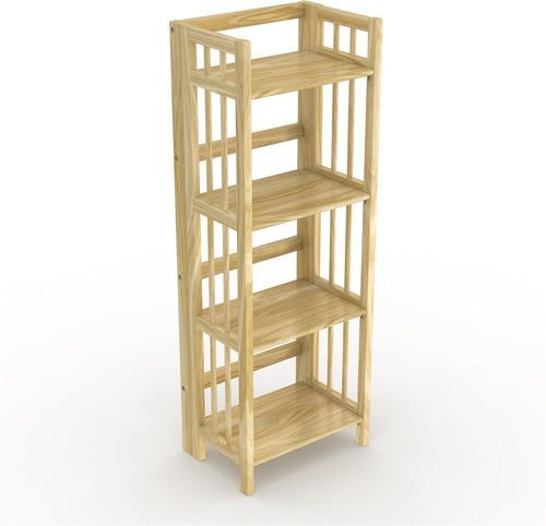 16" Natural Folding Bookcase W742