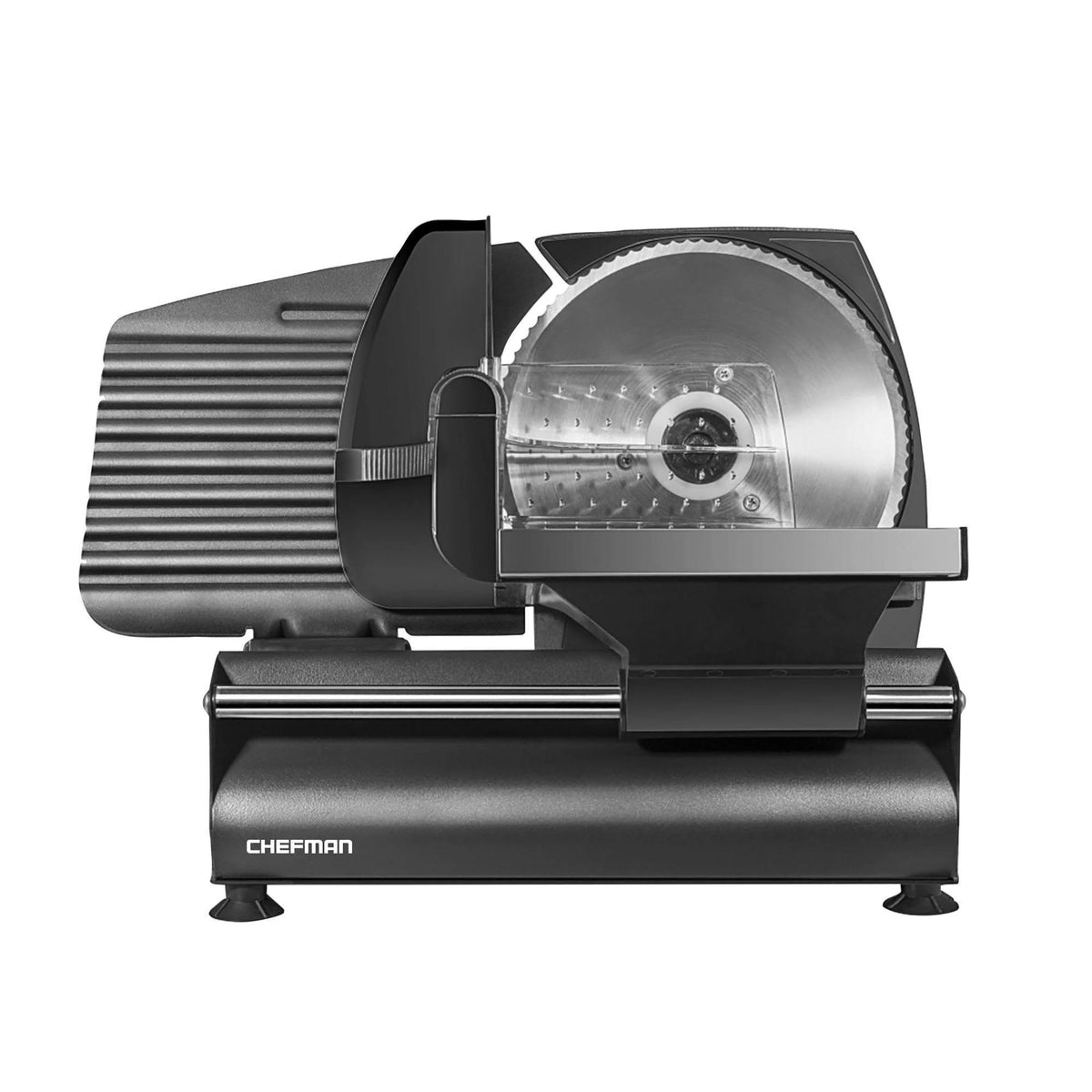 Black Stainless Steel Electric Food Slicer I624106