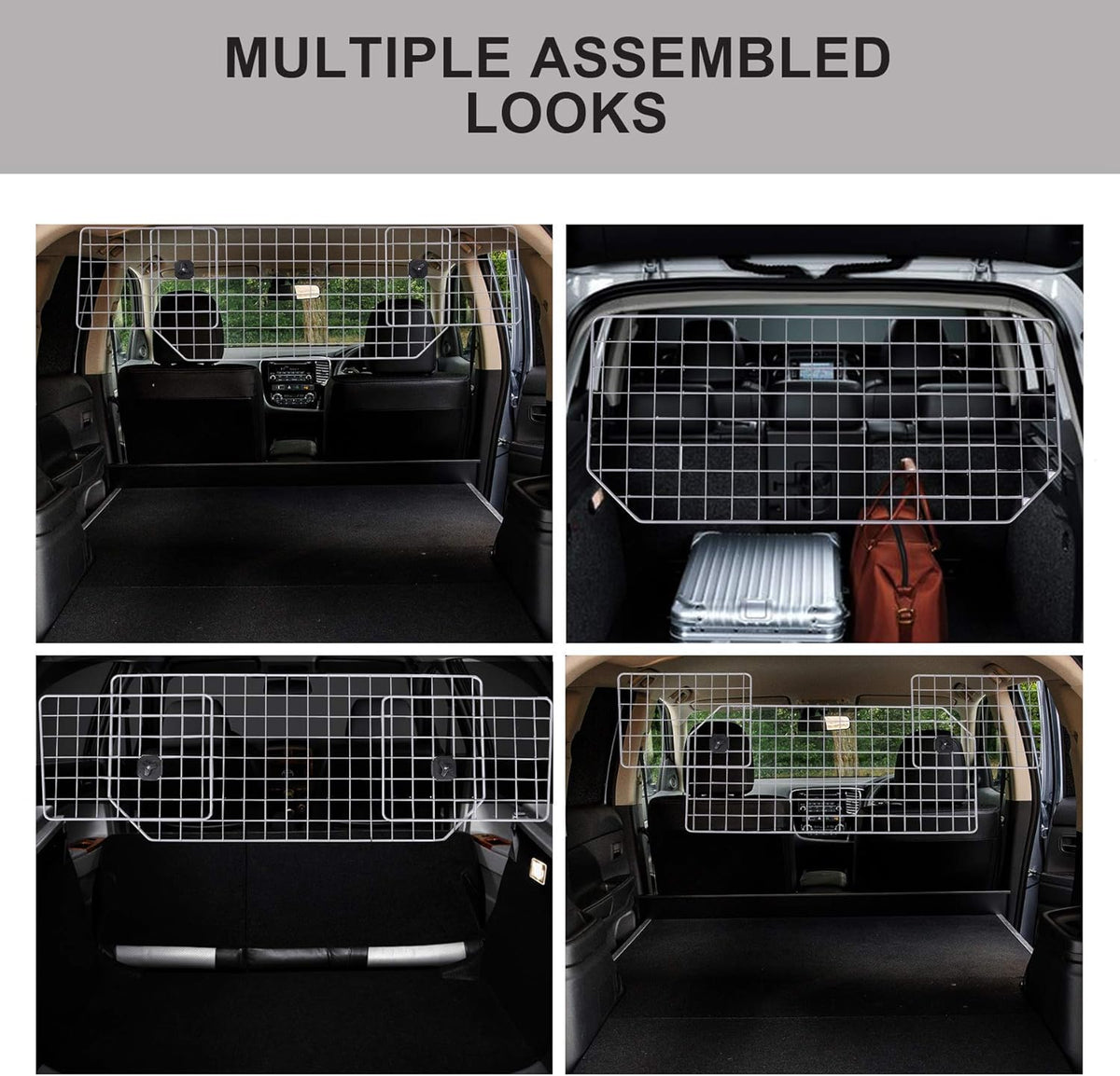 Heavy-Duty Adjustable Wire Mesh Pet Barrier X826351