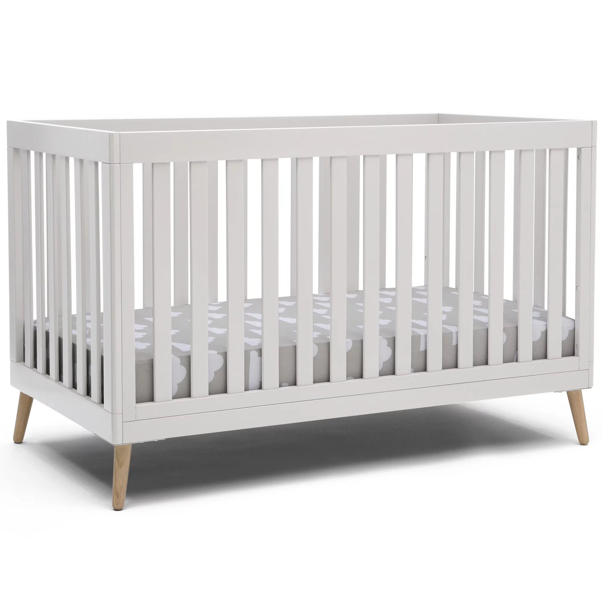 4-in-1 Convertible Baby Crib F5379