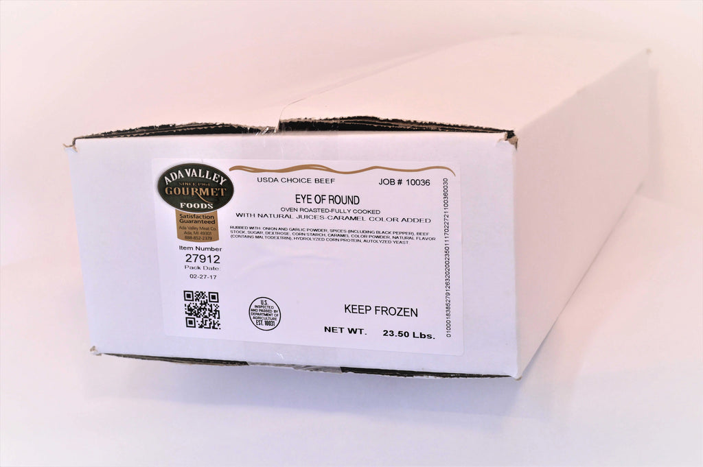 Low Sodium Oven Roasted Beef Eye of Round I1928
