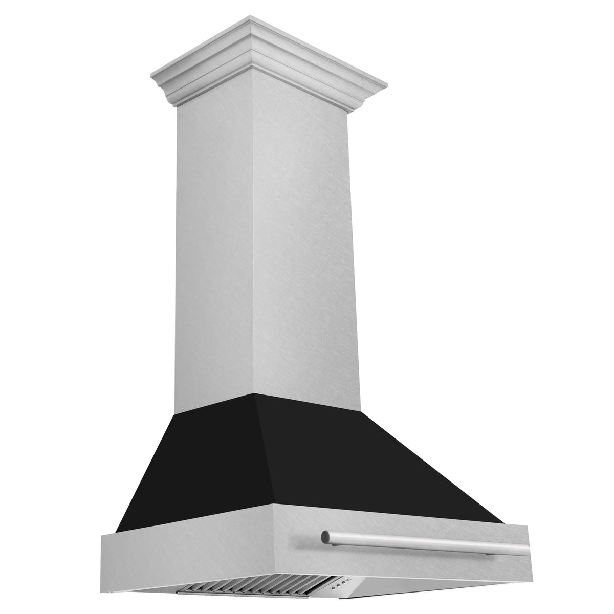 30 Inch Stainless Steel Range Hood with Black Matte Shell R49821