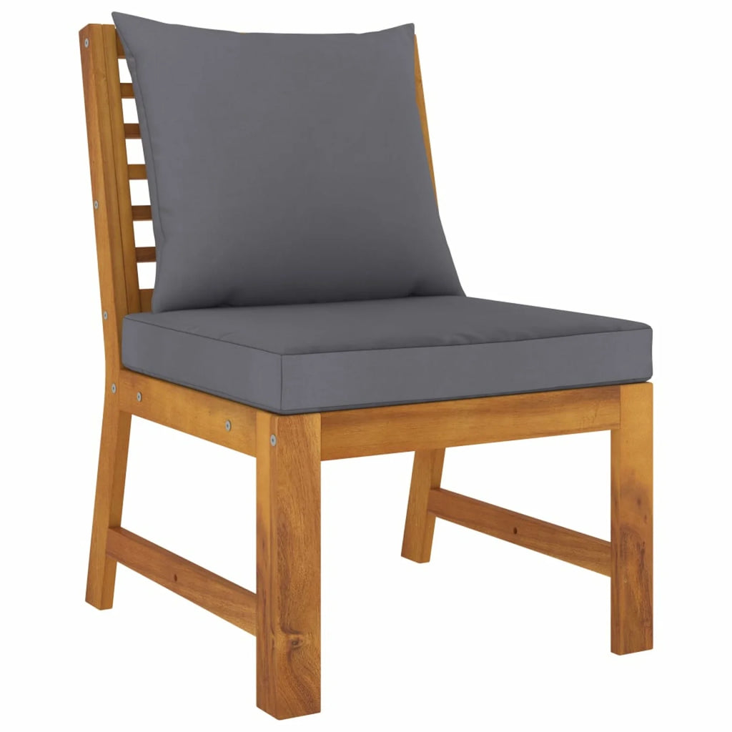 4 Piece Solid Acacia Wood Patio Set with Cushion P327