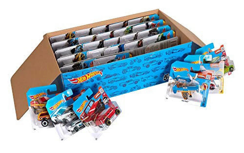 50 Pieces Hot Wheels Car Vehicle Playset U33124