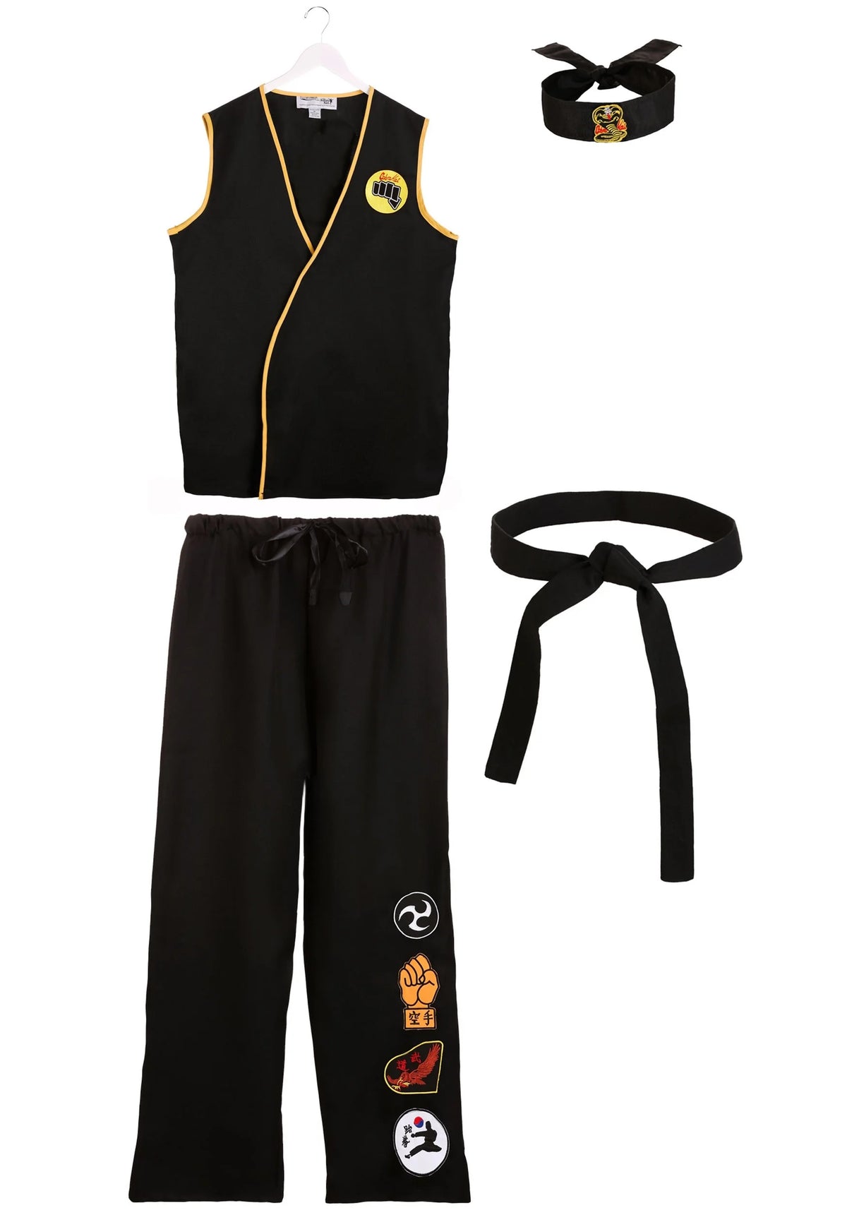 Karate Kid Cobra Kai Men's Costume O3949