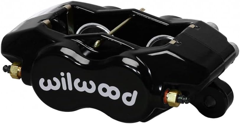 Forged Caliper 1.38in Pistons .81in Disc Black B733199