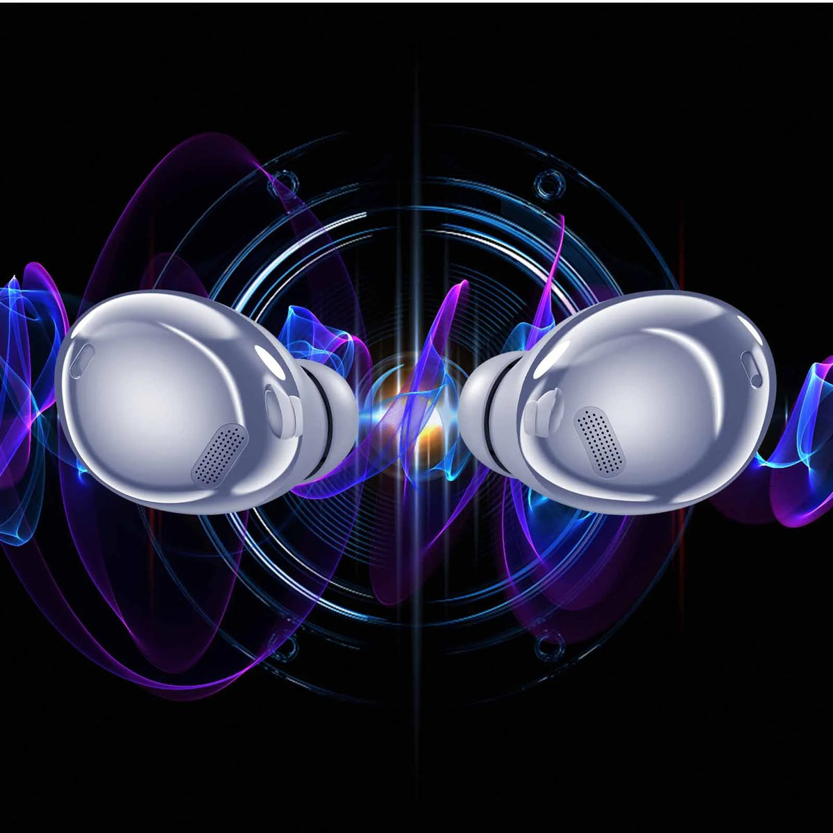 Amethyst Purple True Wireless Bluetooth Earbuds with Charging Case Z7568