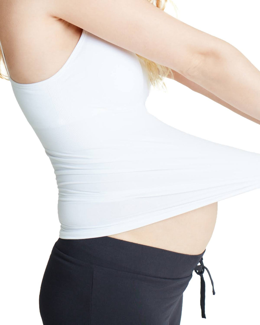 White Seamless Nursing Camisole U56404