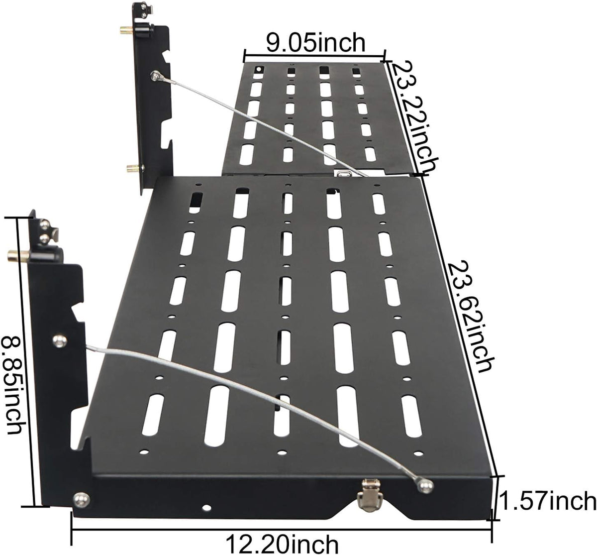 Tailgate Table Storage Rack for Jeep Wrangler JK M7046