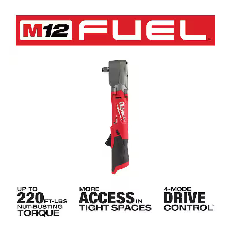 12V Brushless Cordless 1/2 in. Right Angle Impact Wrench I903