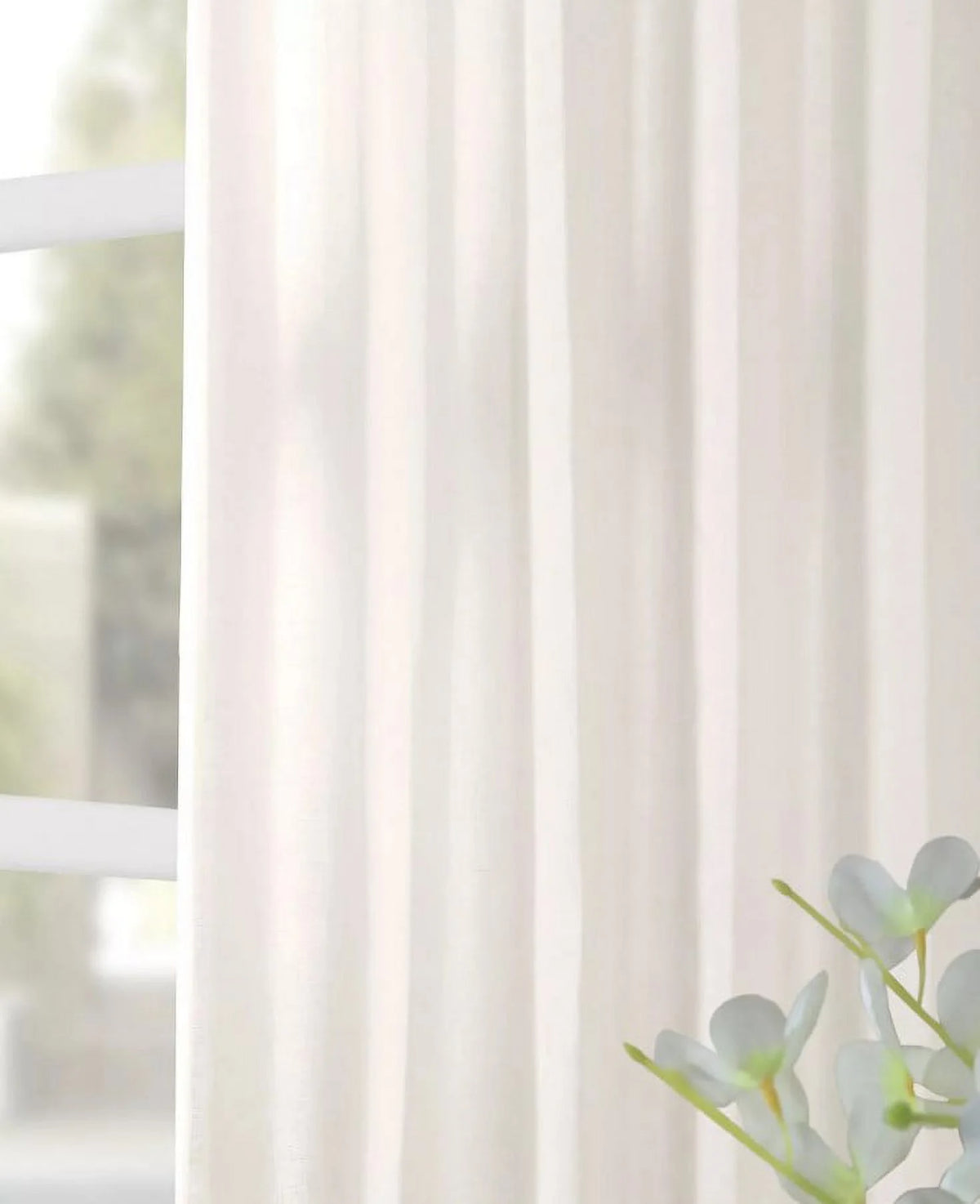 French Linen 50" x 84" Curtain Panel B658315
