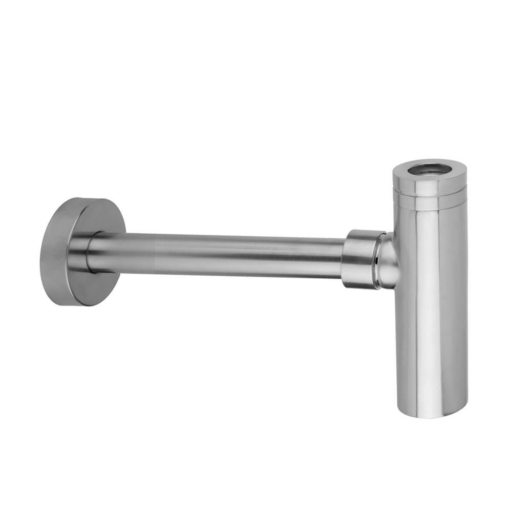 Satin Copper Round Trap with Wall Outlet D4457