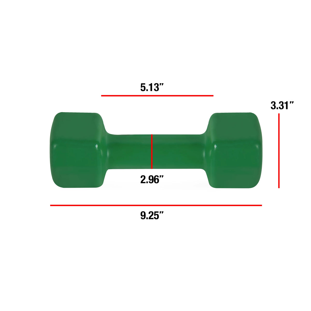Vinyl Coated Dumbbells 9 Pound Pair M829078