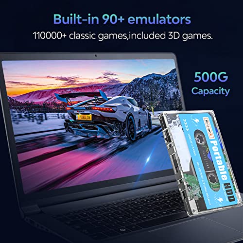 500G Portable Game Drive with 110,000+ Games A9624