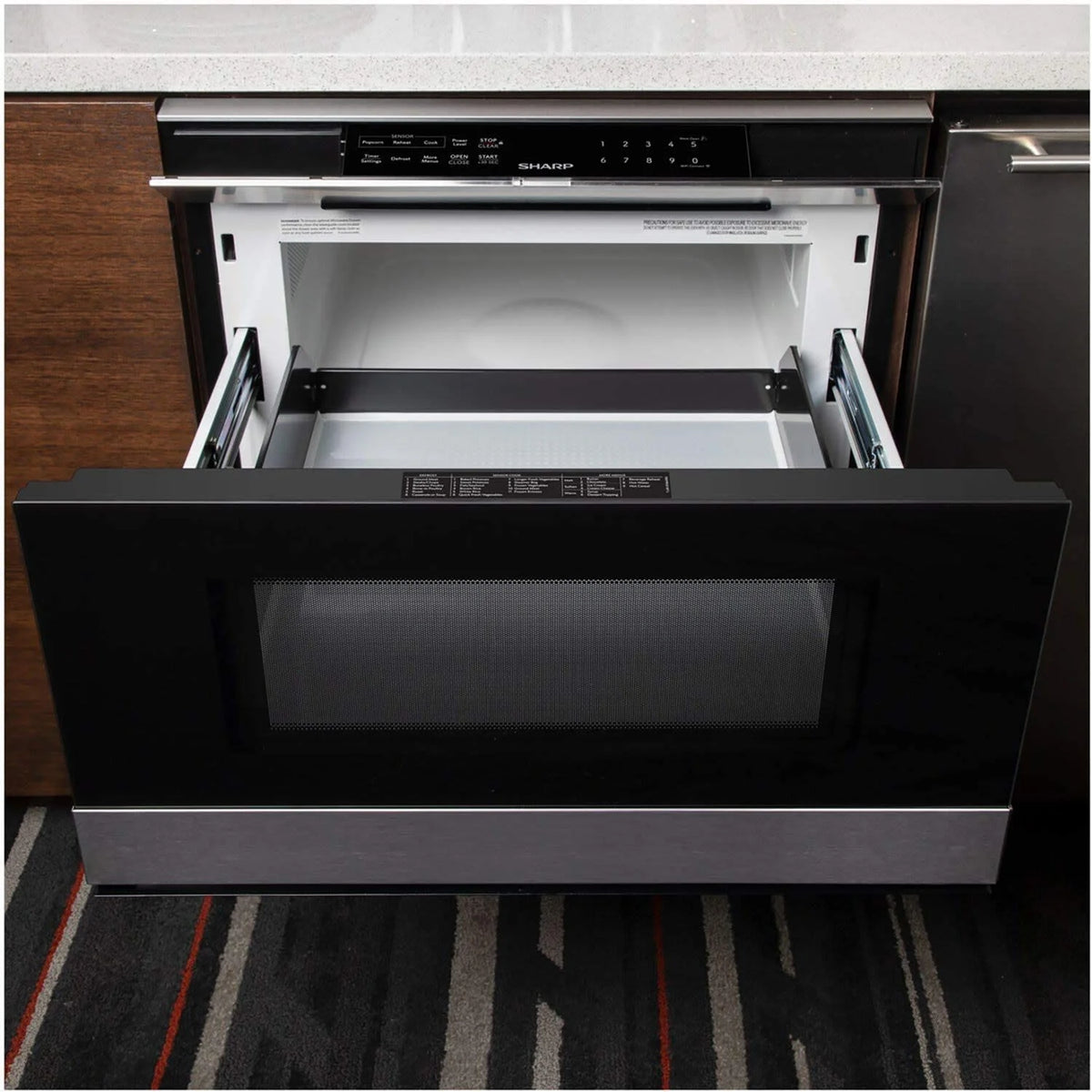 24" Wide 1.2 Cu. Ft. 950 Watt Microwave Drawer Oven W24264
