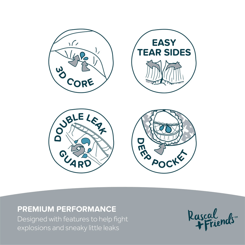 Premium Training Pants 4T-5T, 104 Count N686065