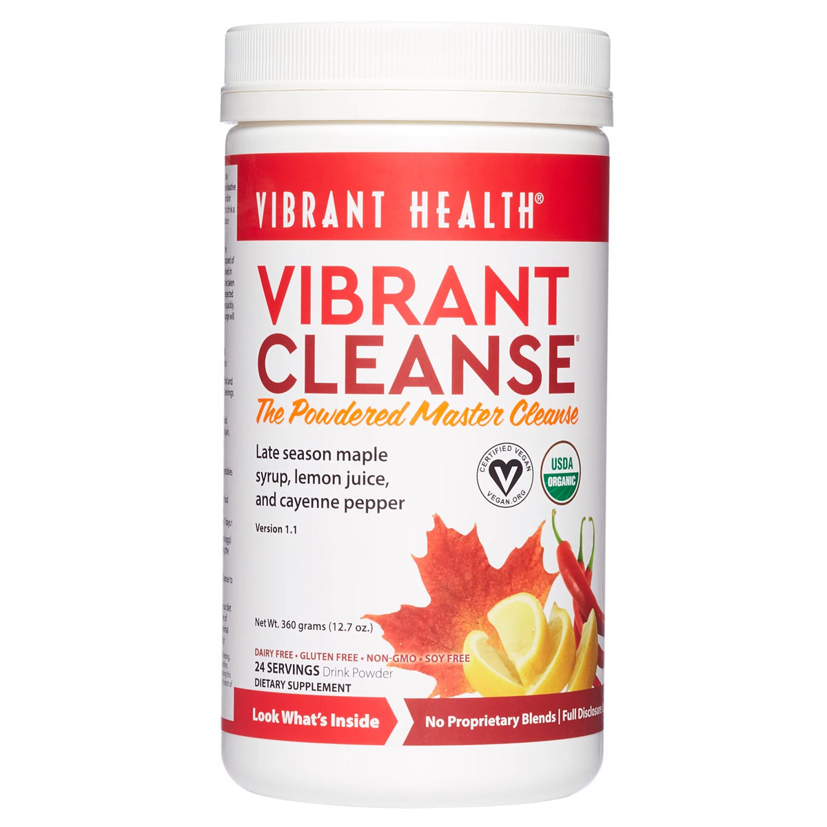 Organic Master Cleanse Powder 24 Servings E151642