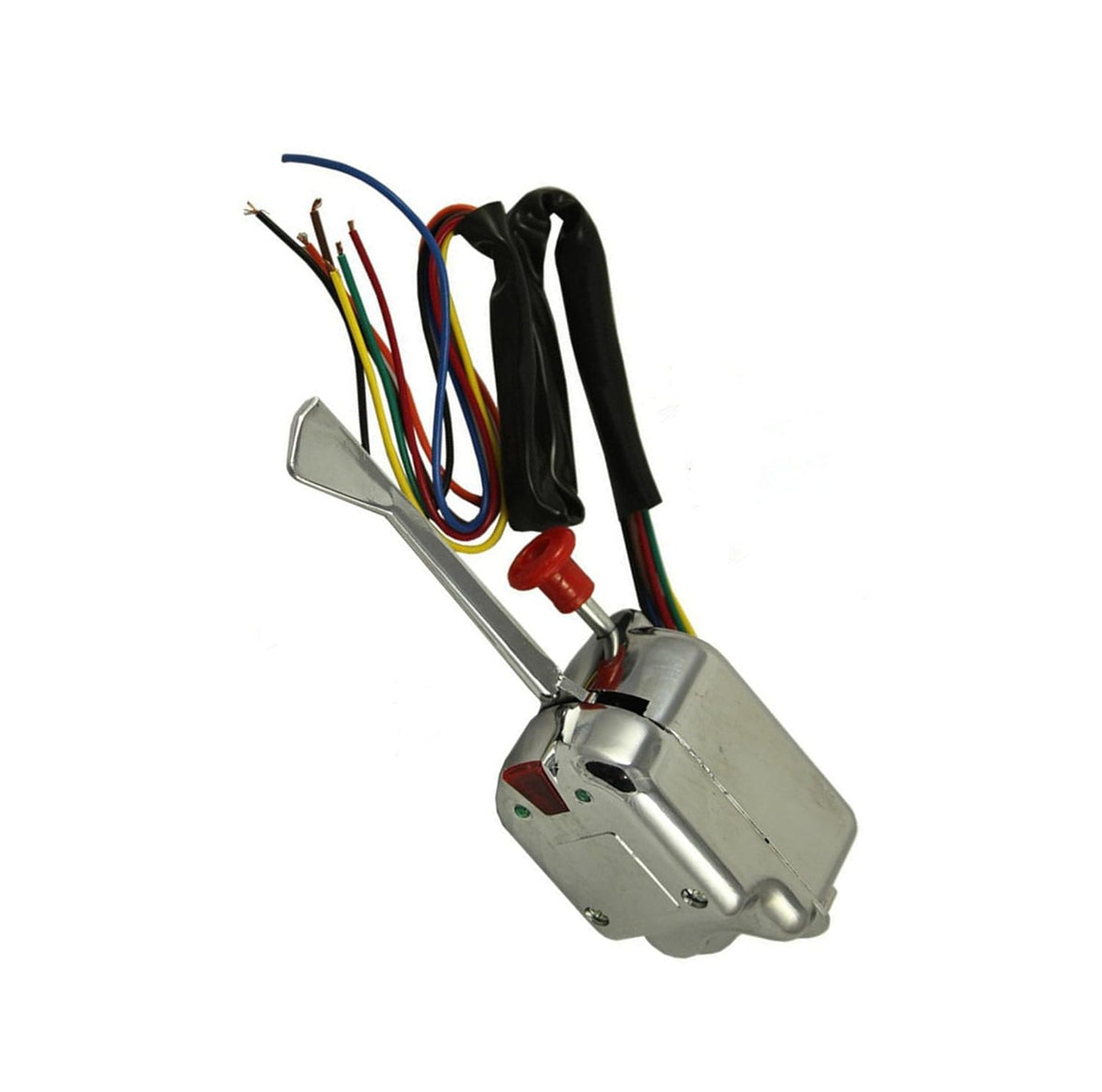 Chrome Turn Signal Switch 12V D492
