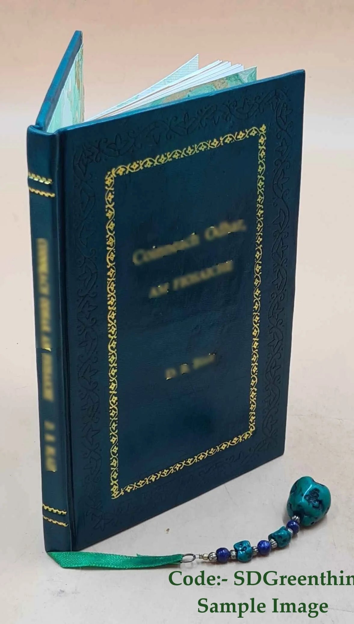 Premium Leather Bound Book N26355