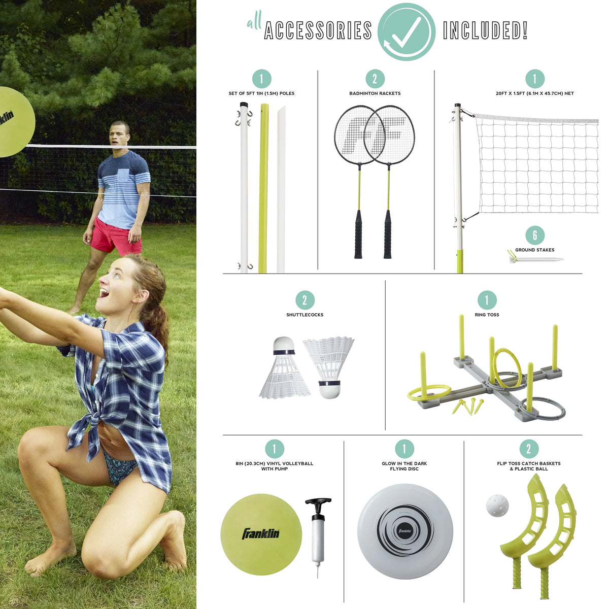 Outdoor Games Combo Set N11130