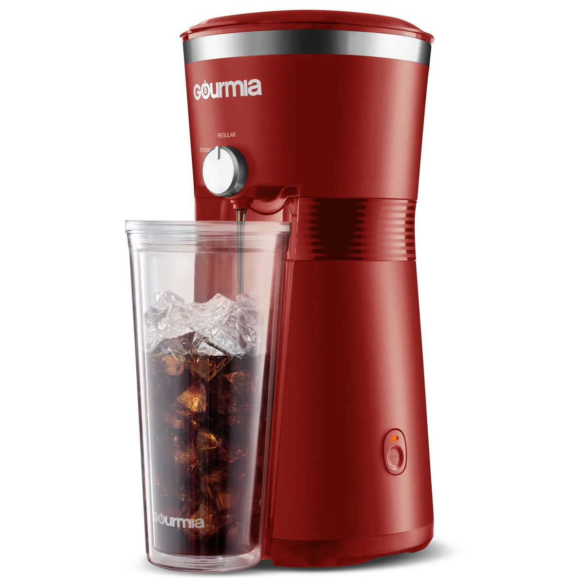 Black Iced Coffee Maker with 25 fl oz Reusable Tumbler Z5434