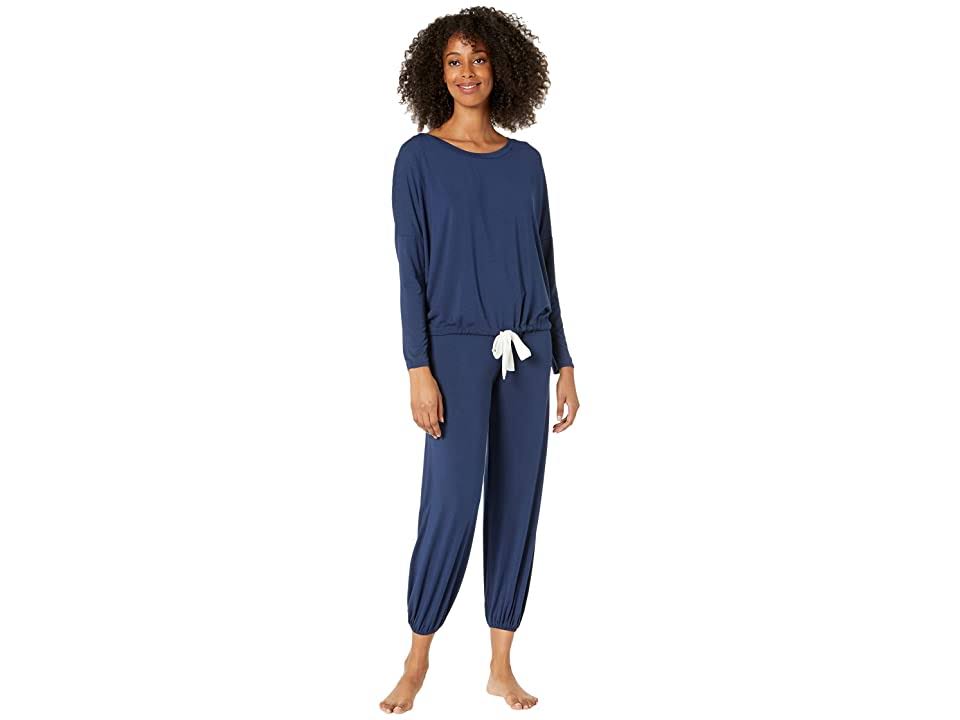Navy Ivory Modal Slouchy PJ Set X54803