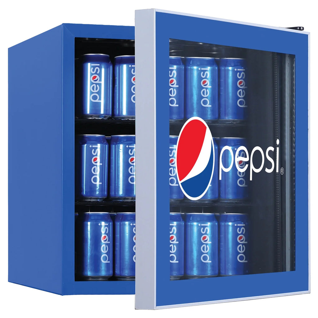 Blue 70 Can Capacity Compact Refrigerator V68847