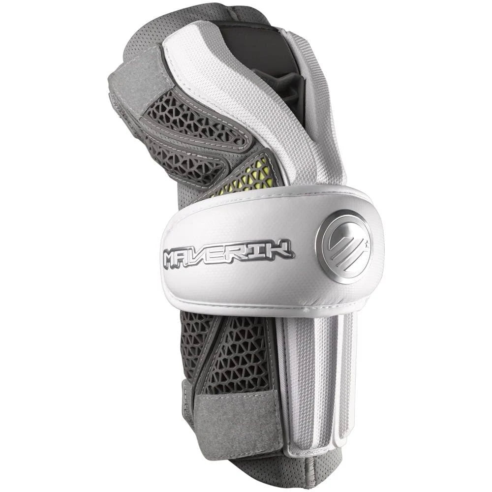 Lacrosse Arm Guard, Large / White L989