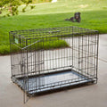 Double Door Fold Carry Dog Crate X856412