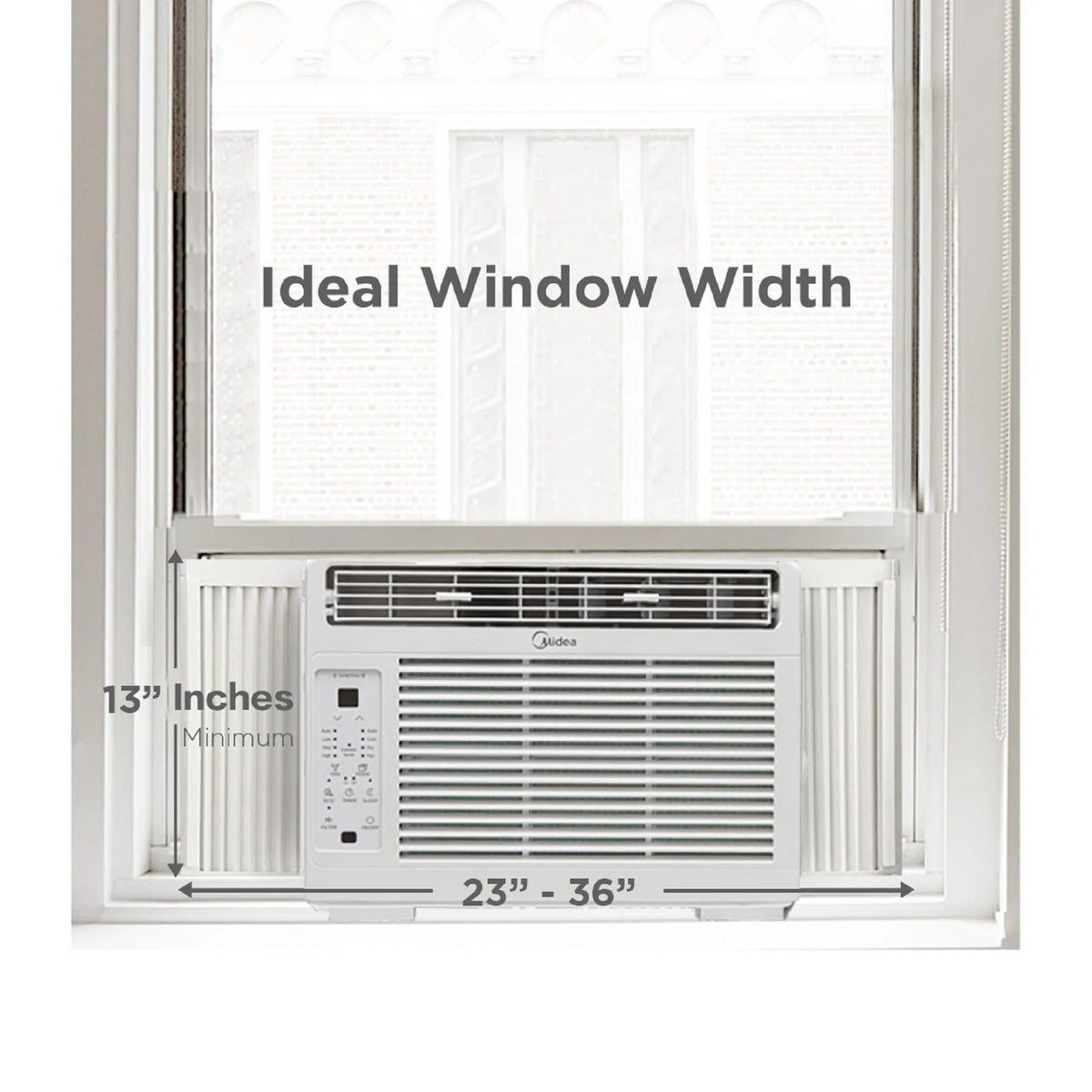 5,000 BTU White Window Air Conditioner with Remote O530240