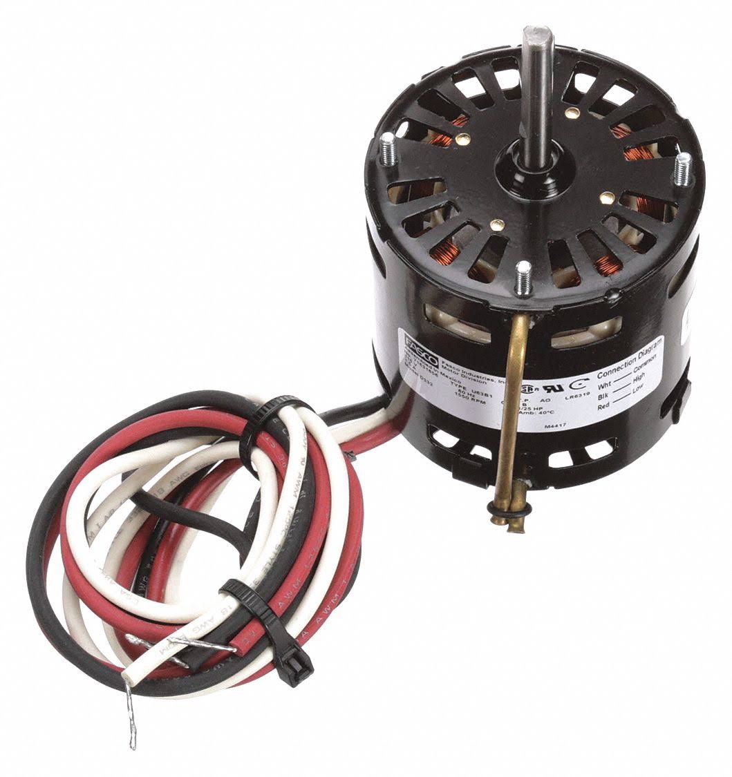 HVAC Motor, 1/25 Hp, 1550 rpm, 115V U784354