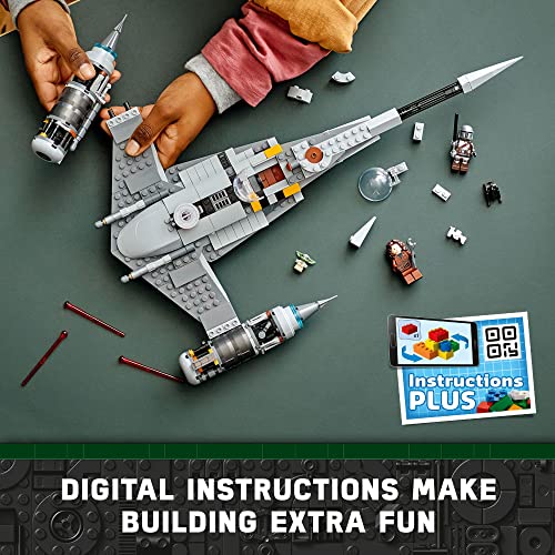 LEGO Star Wars N-1 Starfighter Building Set with Baby Yoda Grogu and Droid Toy Figures U12007