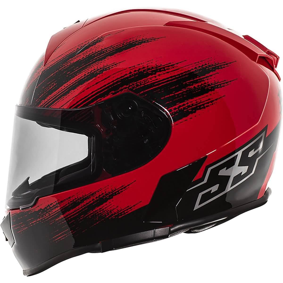 Hi-Vis Yellow Motorcycle Helmet Y19613