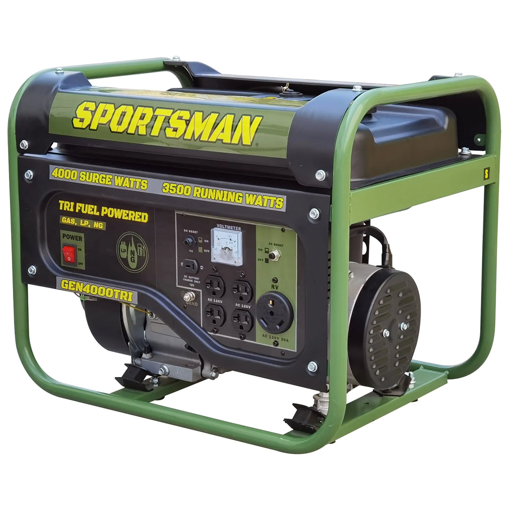 4000 Surge Watts Portable Tri Fuel Generator L870991