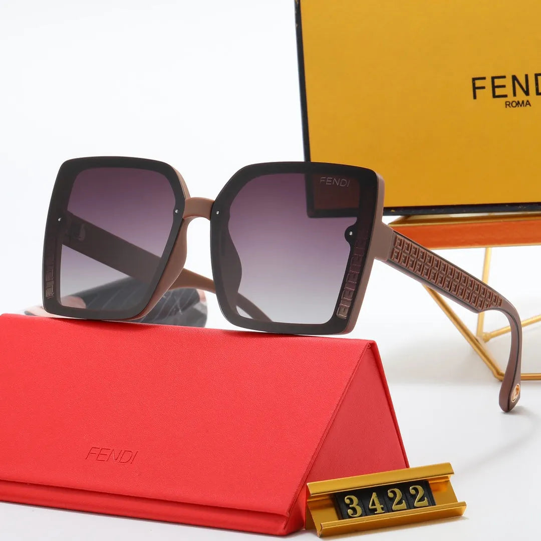 Fashion Double F Frame Polarized Sunglasses G664090