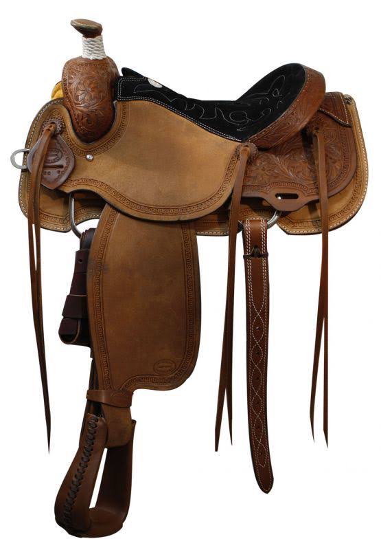 Showman Calf Roper Style Saddle L477