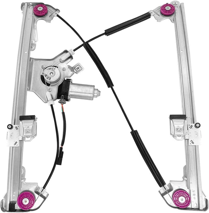 Front Left Driver Side Power Window Regulator with Motor Assembly N728013
