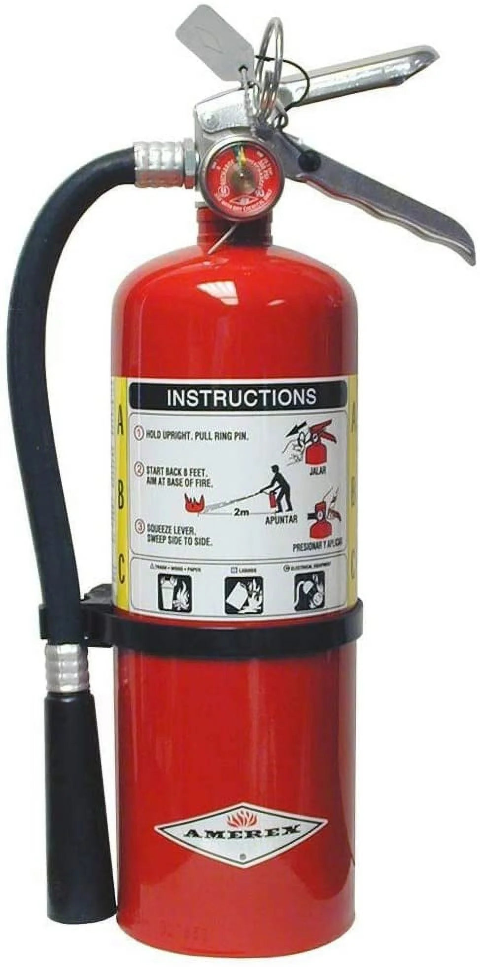 5lb ABC Dry Chemical Fire Extinguisher 6 Pack L978