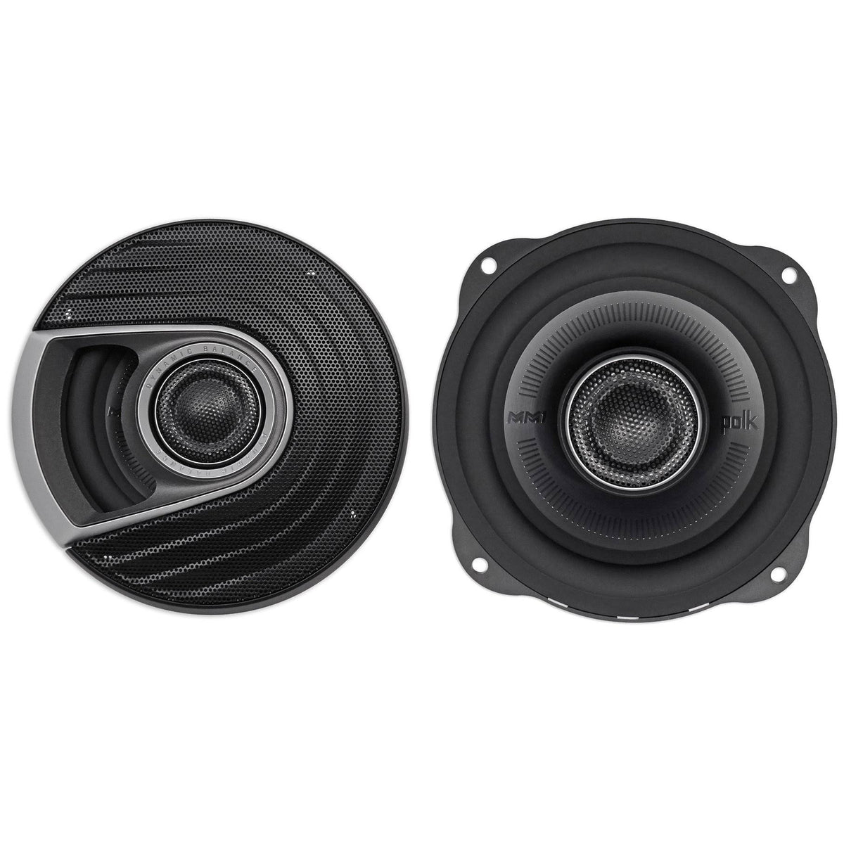 2-way Car Speaker - 5.25x22 - Silver/Black S966