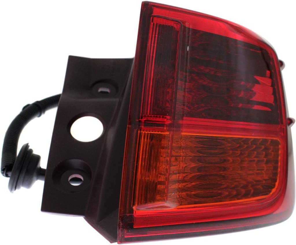 Outer Tail Light Assembly Passenger Side Halogen D54943