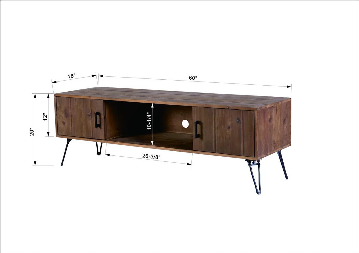 Reclaimed Wood TV Stand C535205