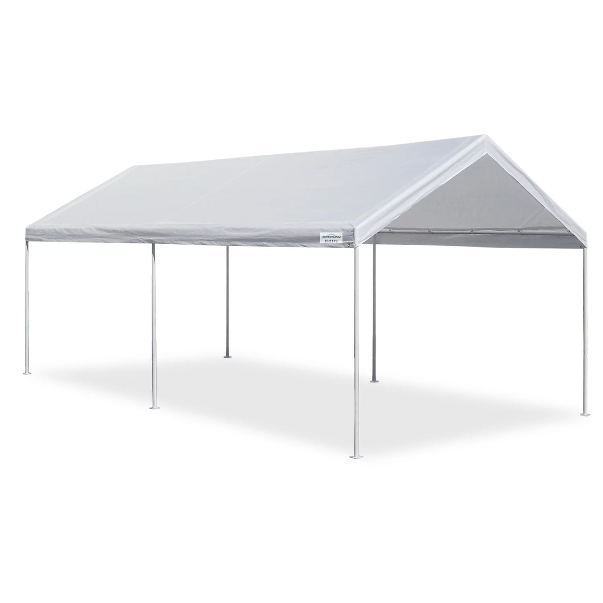 10' x 20' x 8.5' Metal Steel Frame & Polyester Top Carport Shelter J7803