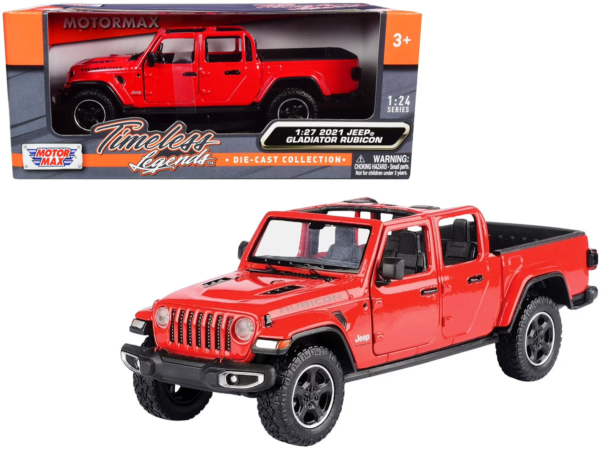 Red Pickup Truck Diecast Model Car N686