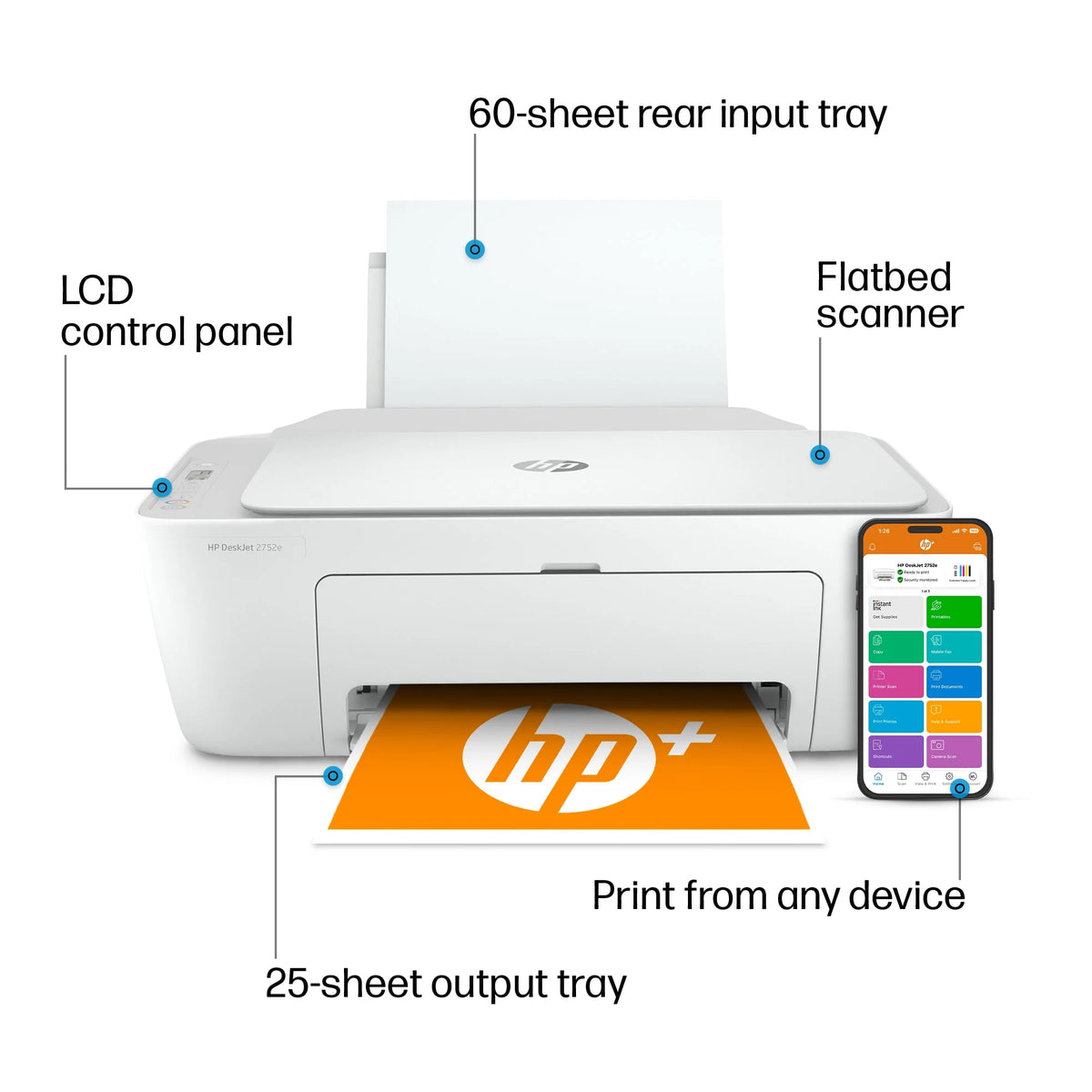 Wireless Color Inkjet All-in-One Printer V4469