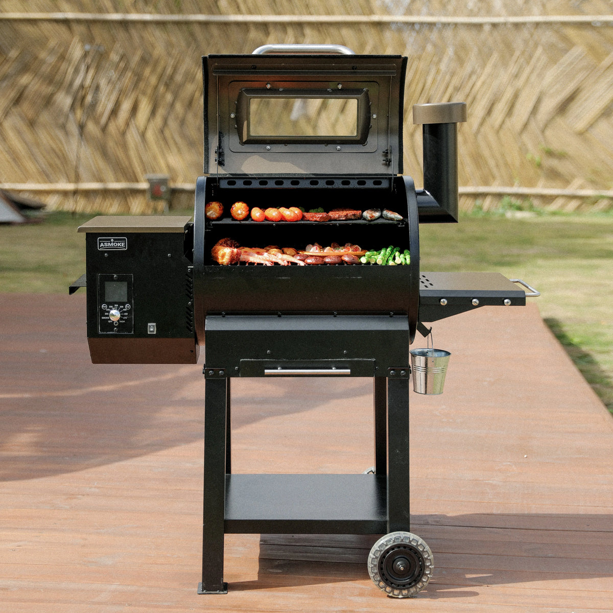 Wood Pellet Grill Smoker 515 sq. in. K140