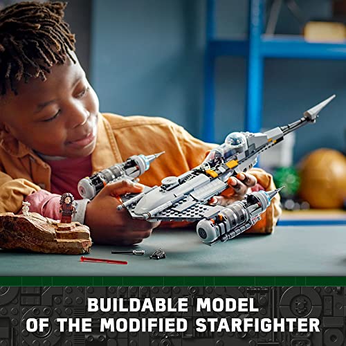 LEGO Star Wars N-1 Starfighter Building Set with Baby Yoda Grogu and Droid Toy Figures U12007