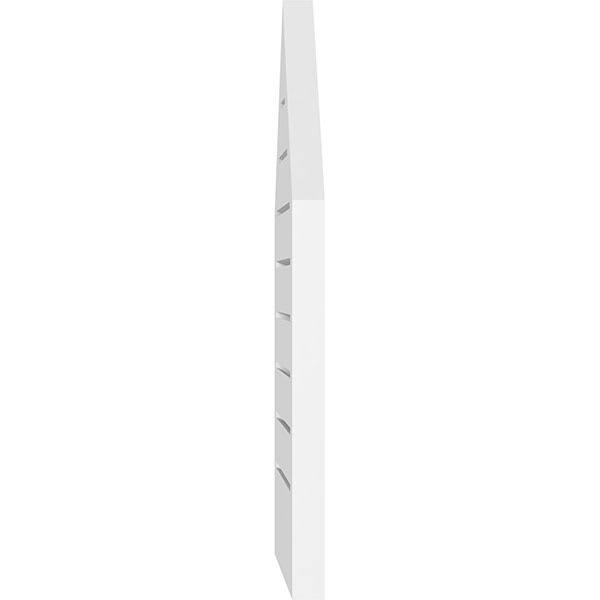 Peaked Top Surface Mount PVC Gable Vent G850