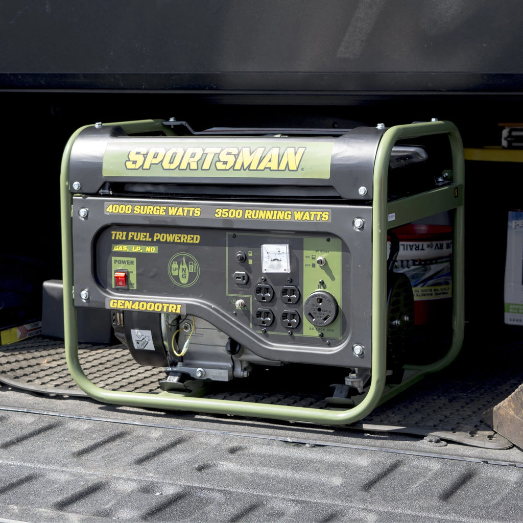 4000 Surge Watts Portable Tri Fuel Generator L870991